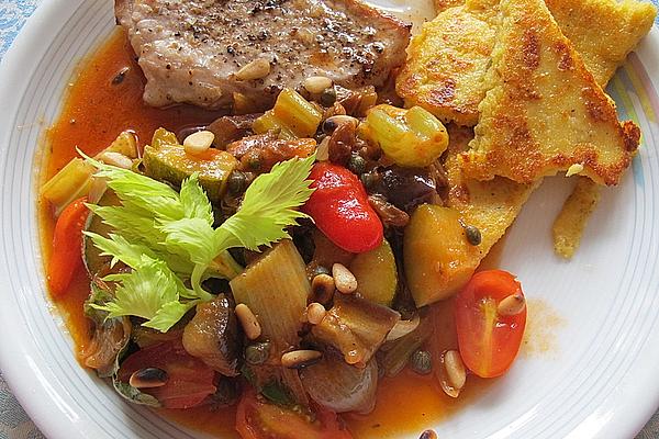Oven Salad with Cherry Tomatoes and Basil