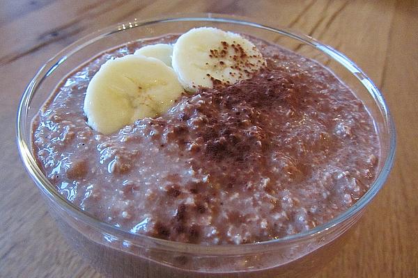 Overnight Oats Banana-chocolate