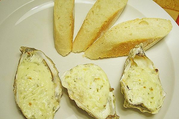 Oysters, Baked with Tarragon