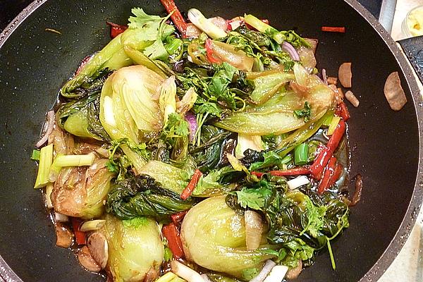 Pak Choi Vegetables