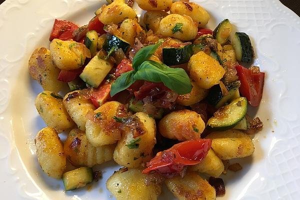 Pan-fried Gnocchi Vegetables