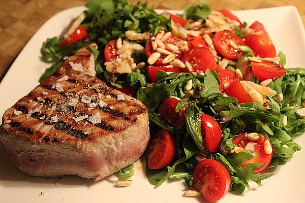 Pan-fried Tuna Steaks