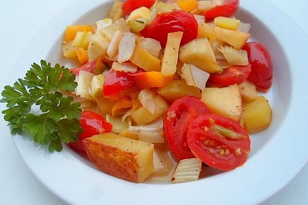 Pan-fried Vegetables with Fennel