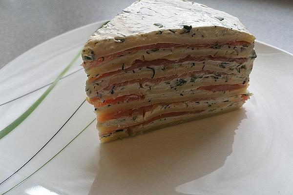 Pancake Salmon Cake