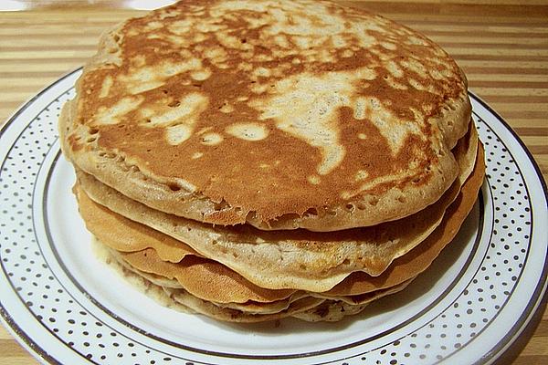 Pancakes with Apple and Chocolate