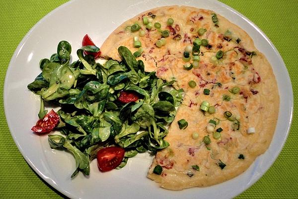 Pancakes with Bacon and Spring Onions À La Gabi