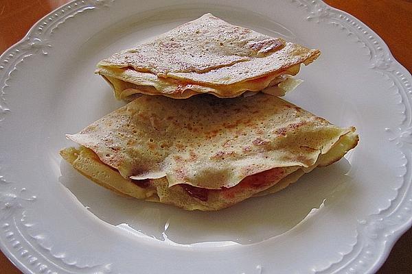 Pancakes with Strawberry Jam