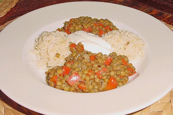 Paprika – Cream – Lentils