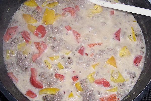 Paprika – Minced Meat – Pan