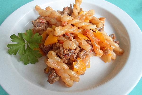 Paprika – Noodle – Mince – Casserole