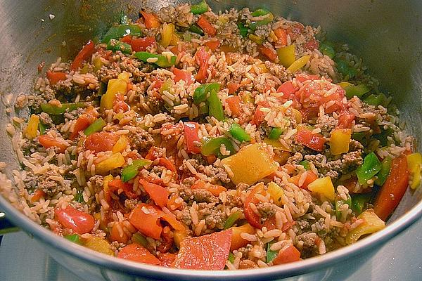 Paprika, Rice and Ground Beef