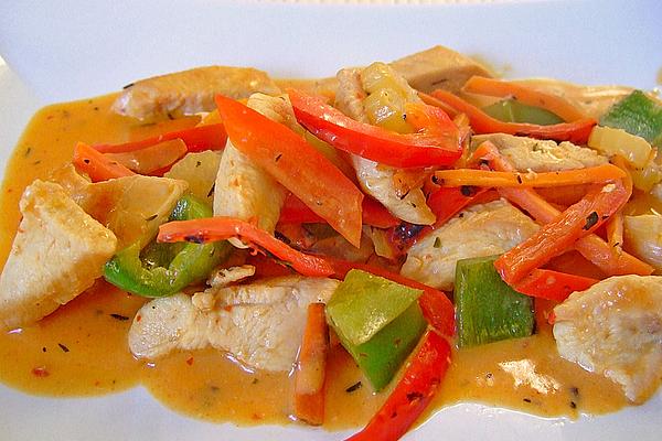 Paprika Slices with Chicken
