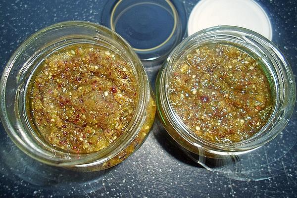 Parsley, Cranberries and Almond Paste