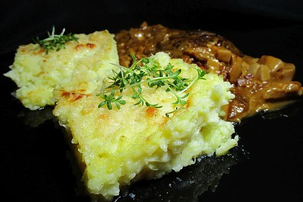 Parsnip Gratin with Parmesan