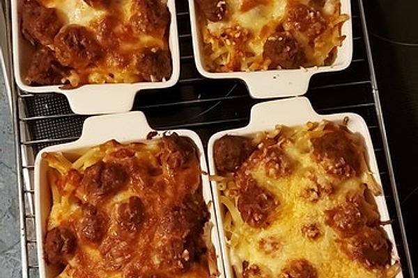 Pasta and Meatball Casserole