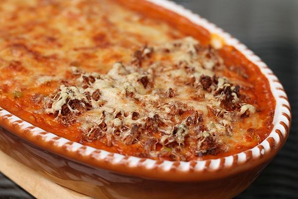 Pasta Bake with Crispy Topping