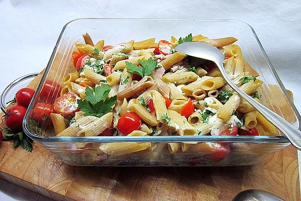 Pasta Bake with Ham and Cream Cheese
