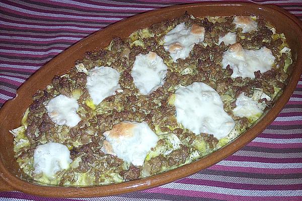 Pasta Bake with Mince and Mozzarella