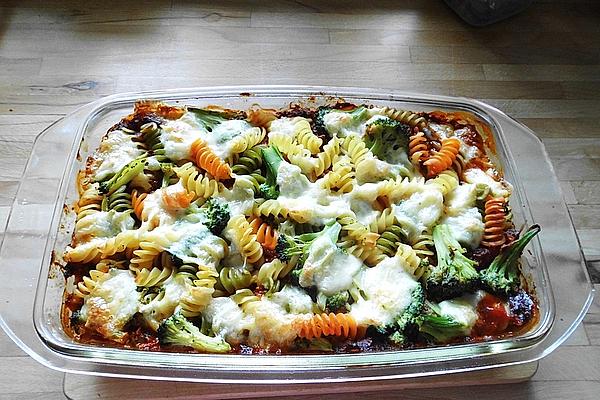 Pasta Broccoli Tofu Casserole