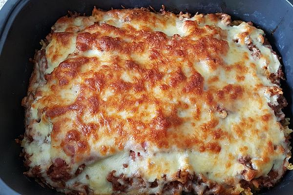 Pasta Minced Meat Casserole Gourmet