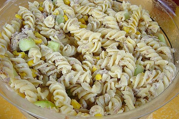 Pasta Salad with Tuna and Corn