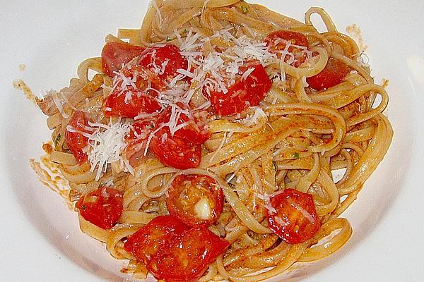 Pasta with Cream Cheese – Pesto – Sauce