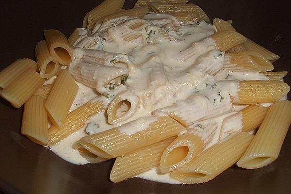 Pasta with Ham-cheese-cream Sauce