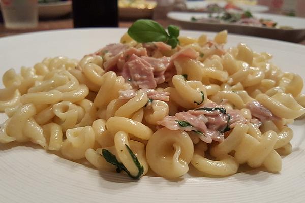 Pasta with Ham – Cream – Sauce