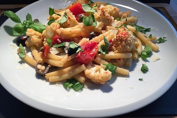 Pasta with Roasted Cauliflower