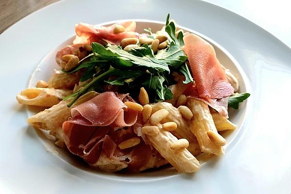 Pasta with Rocket, Mascarpone and Parma Ham