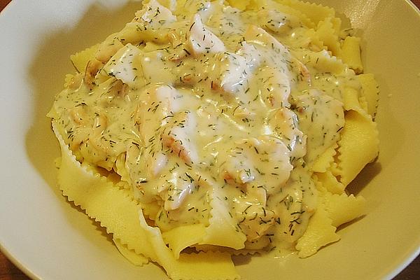 Pasta with Salmon Sauce