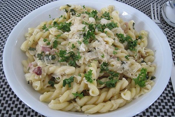 Pasta with Sauerkraut Cream