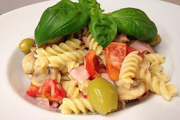 Pasta with Turkey Kasseler and Paprika