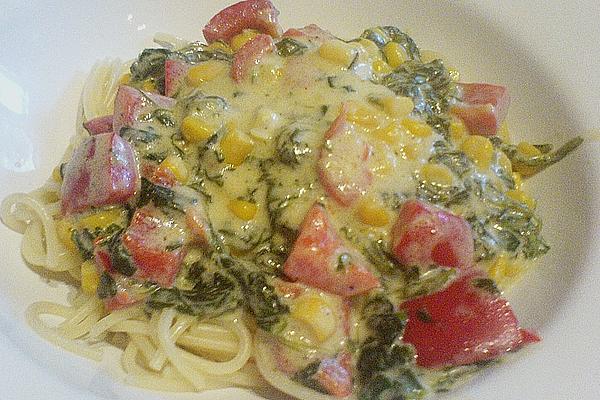 Pasta with Vegetable – Cheese – Sauce