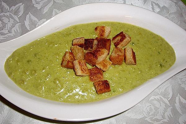 Pea Foam Soup