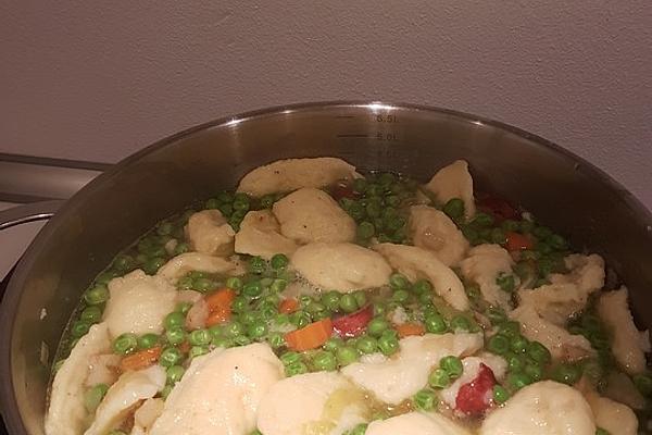 Pea Soup with Sponge