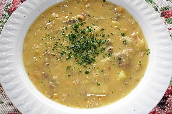 Pea Stew in Pressure Cooker