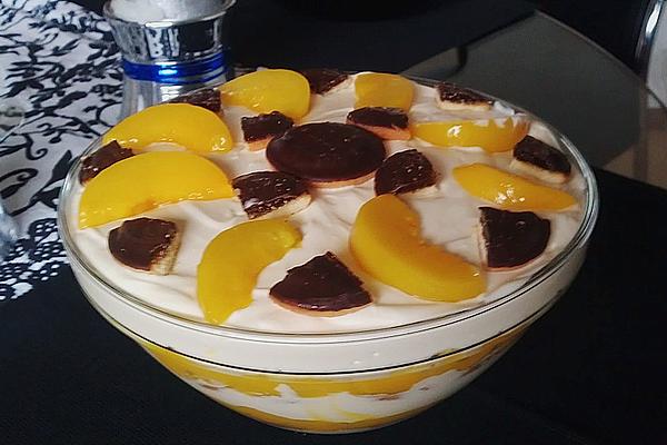 Peach and Mascarpone Layering Cream