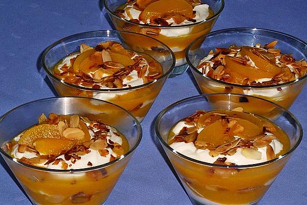 Peach Cream Dessert