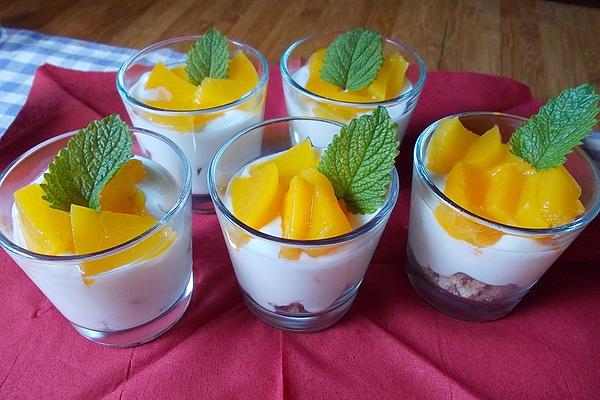 Peach Curd Dessert