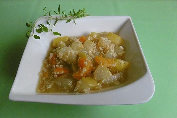 Pear and Apricot Muesli