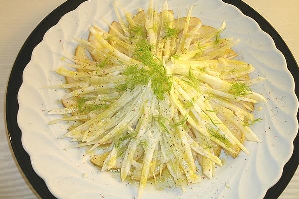Pear and Fennel Carpaccio