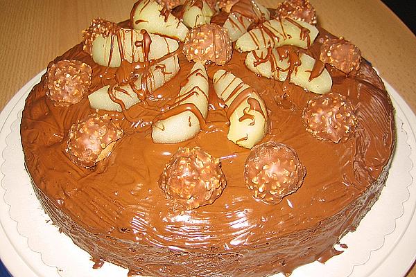 Pear Nutella Cake