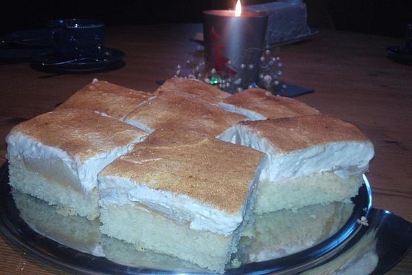 Pear Sour Cream Cake