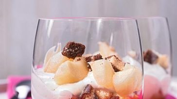 Layered Pear Dessert