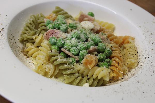 Peas – Ham – Pasta