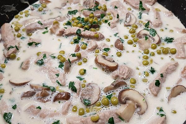 Peas – Schnitzel – Pan