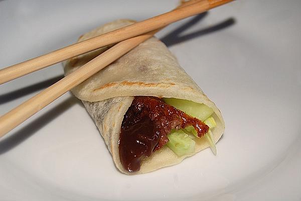 Peking Duck with Pancakes