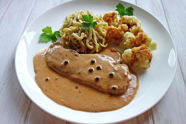 Pepper Cream Schnitzel