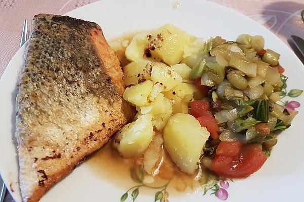 Perfectly Fried Salmon Fillet